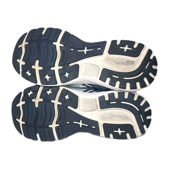 Brooks Ghost 14 Womens Size 9 B Running Training Shoes Blue Camo 1203561B465 - Picture 5 of 14